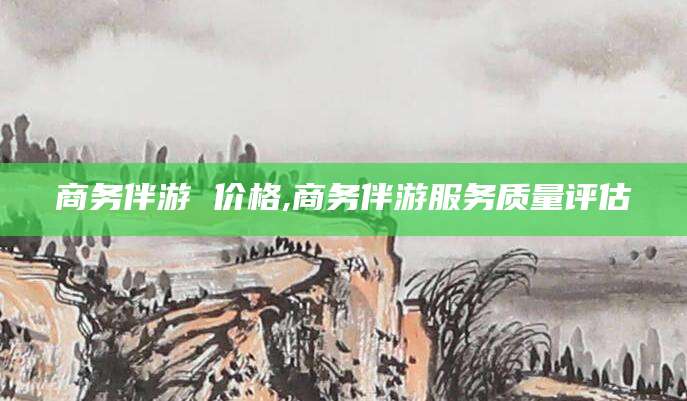 临沂商务伴游 价格,商务伴游服务质量评估