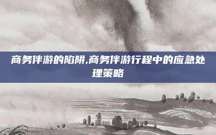 临沂商务伴游的陷阱,商务伴游行程中的应急处理策略